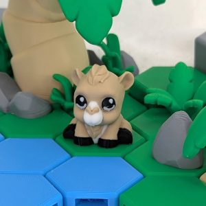 Cute Camel 3D Printed Model