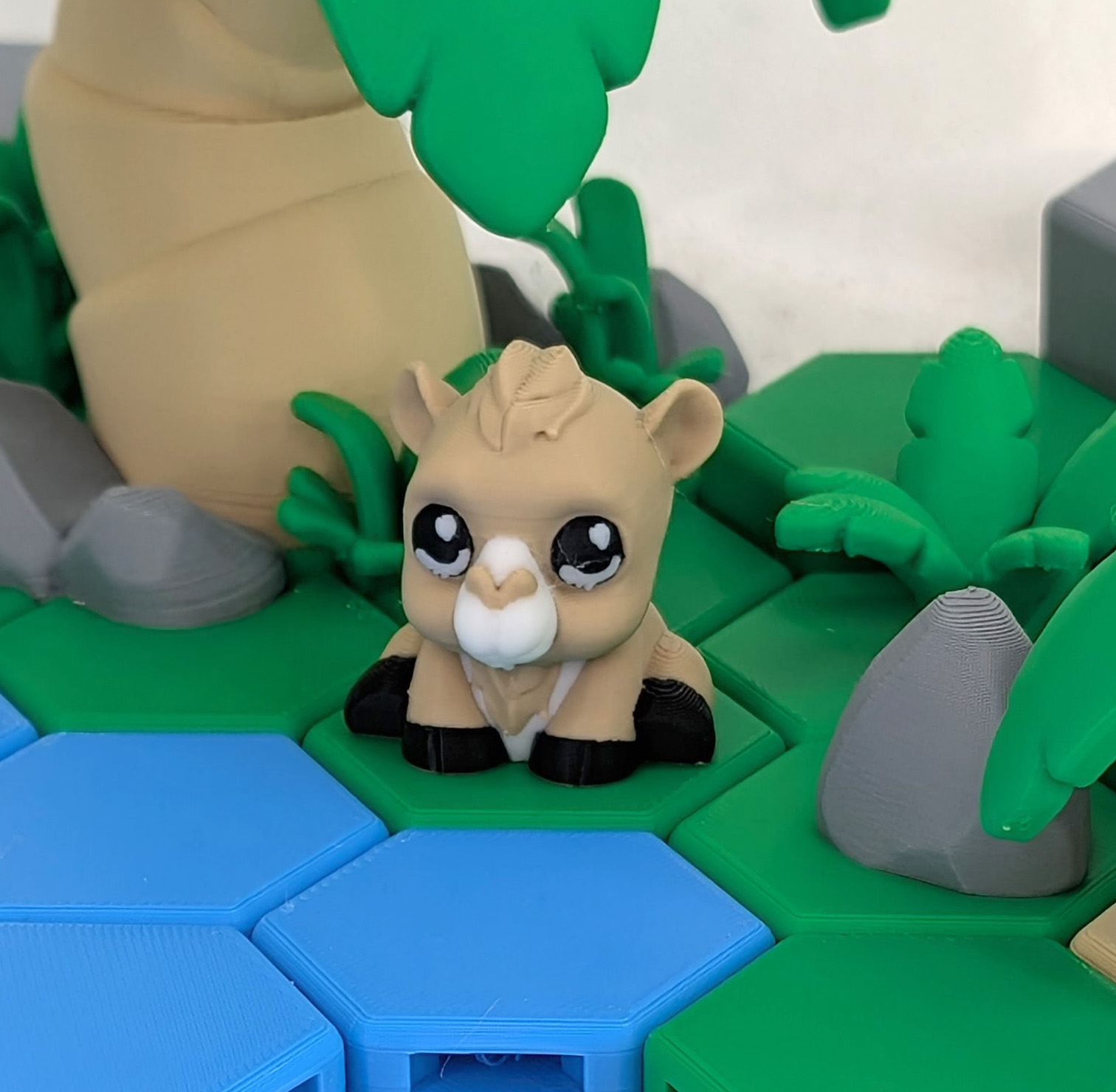 Cute Camel 3D Printed Model