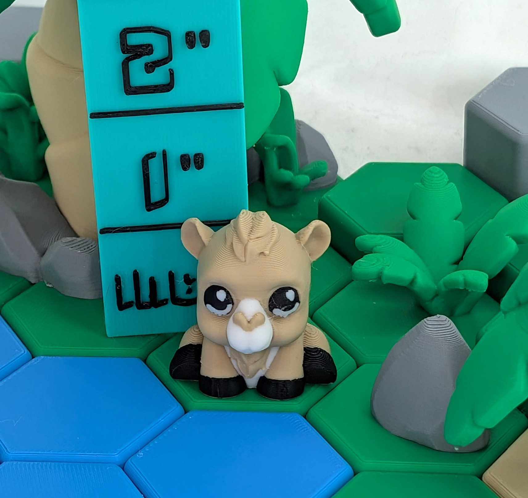 Cute Camel 3D Printed Model