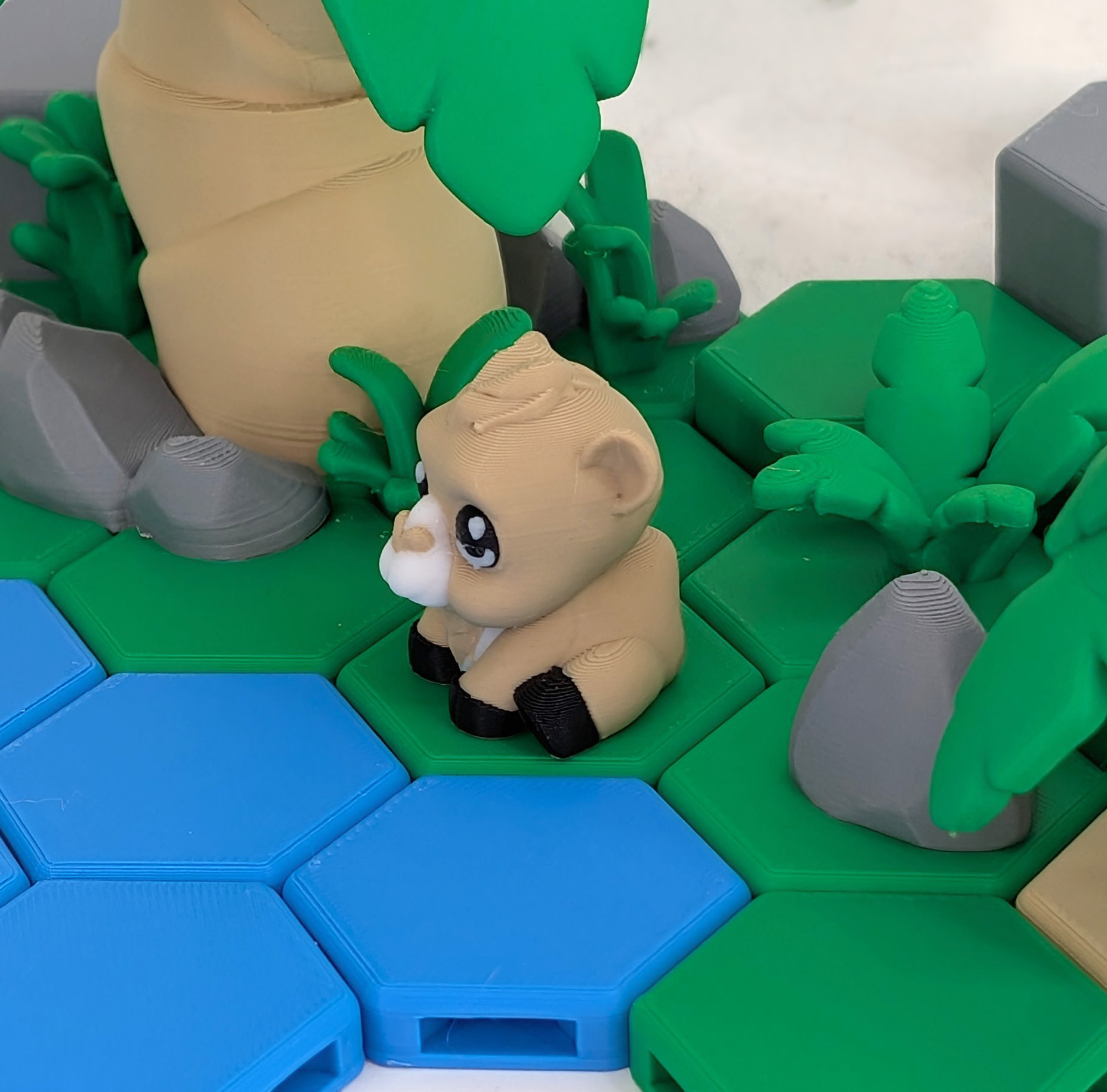 Cute Camel 3D Printed Model