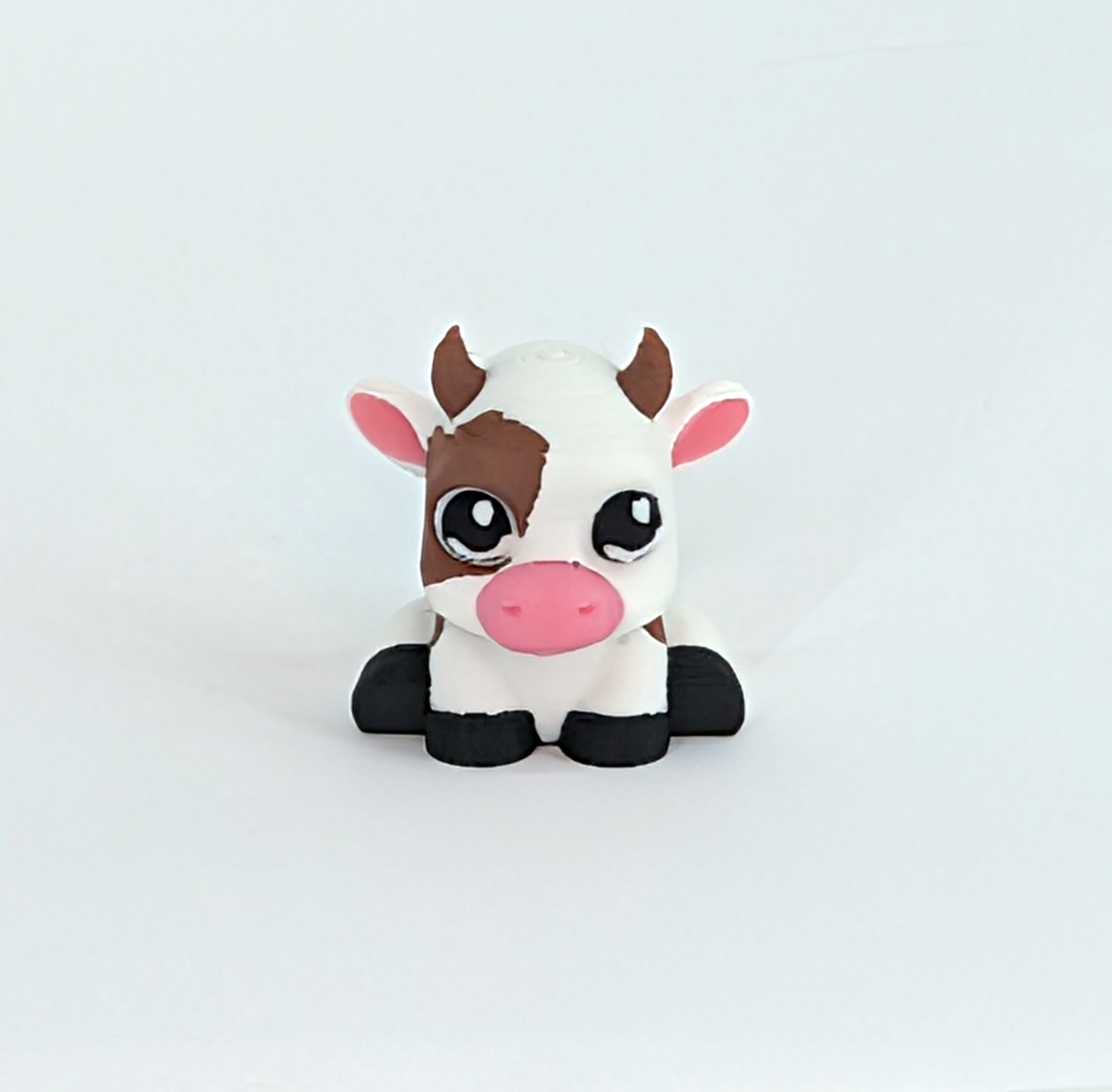 Cute Cow 3D Printed Model