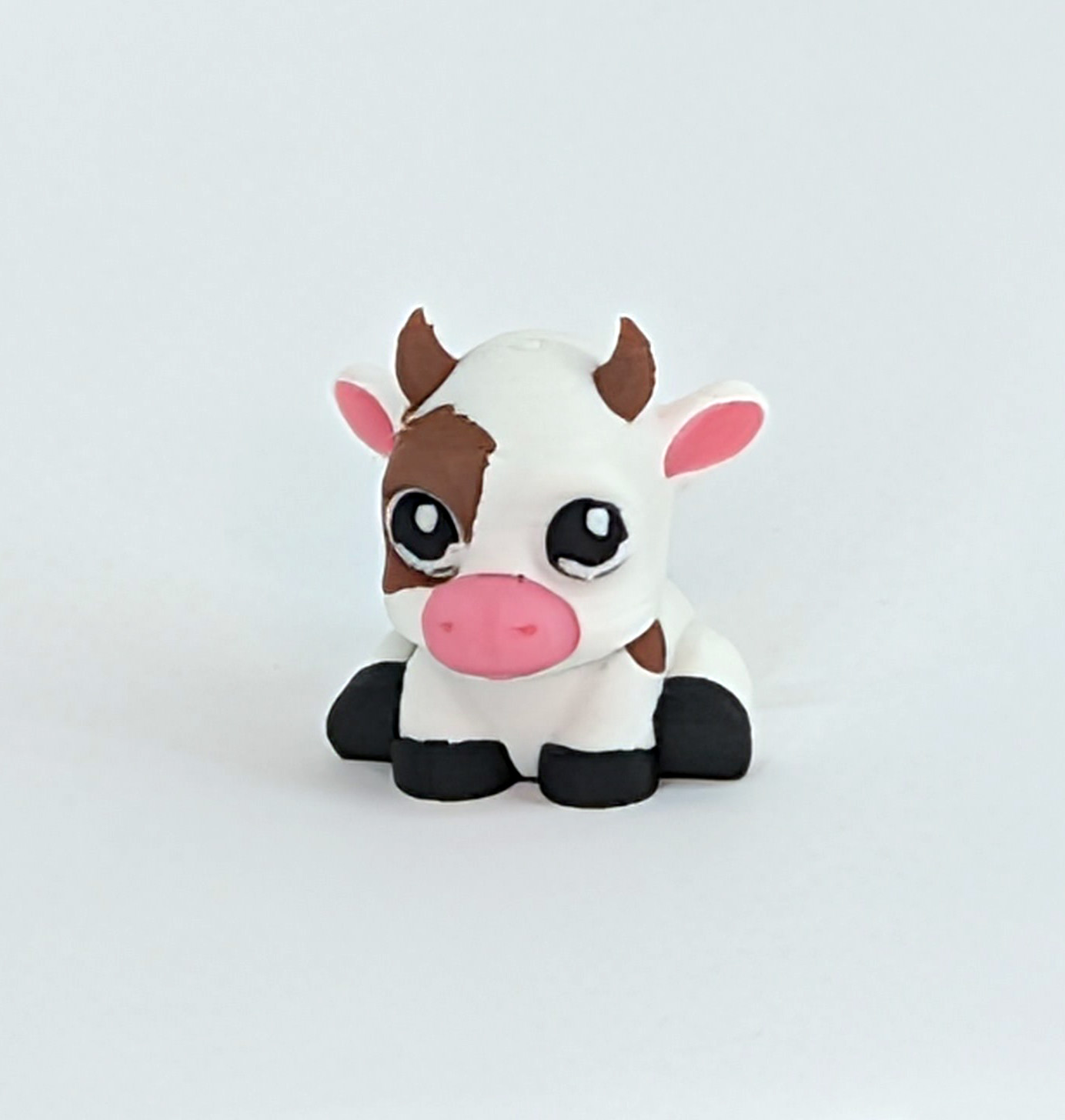 Cute Cow 3D Printed Model