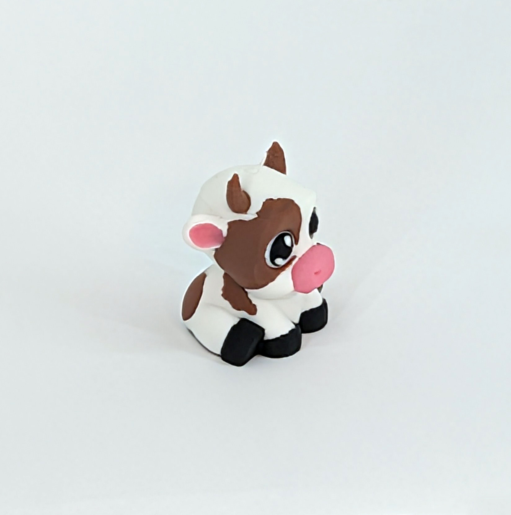 Cute Cow 3D Printed Model