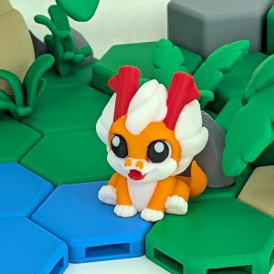 Cute Eastern Dragon 3D Printed Model