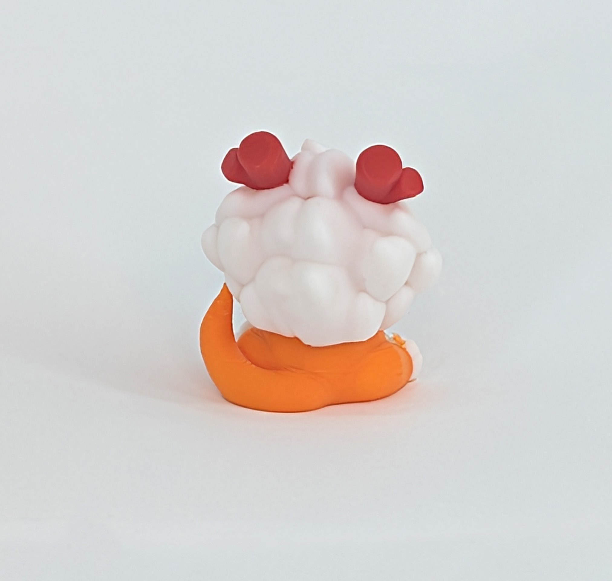 Cute Eastern Dragon 3D Printed Model