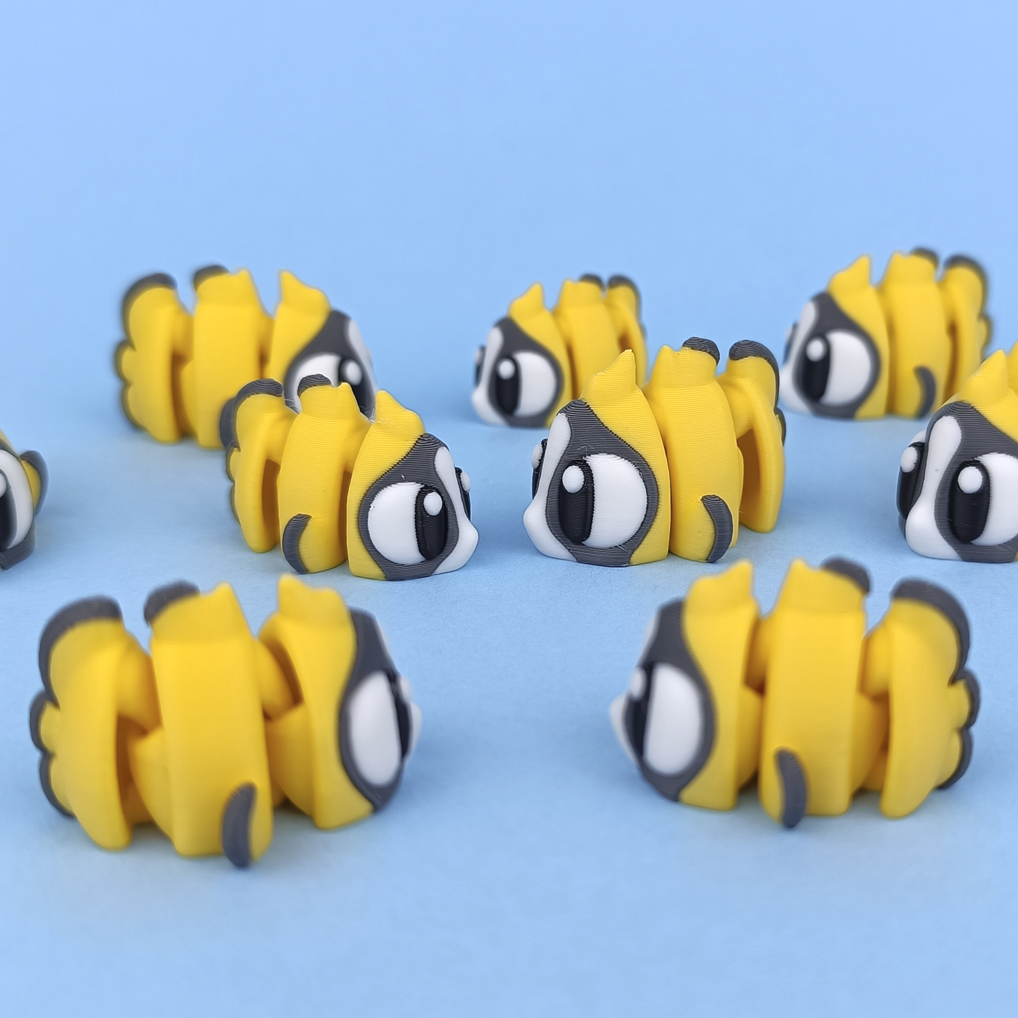 Flexi Tropical Fish 3D Printed Model