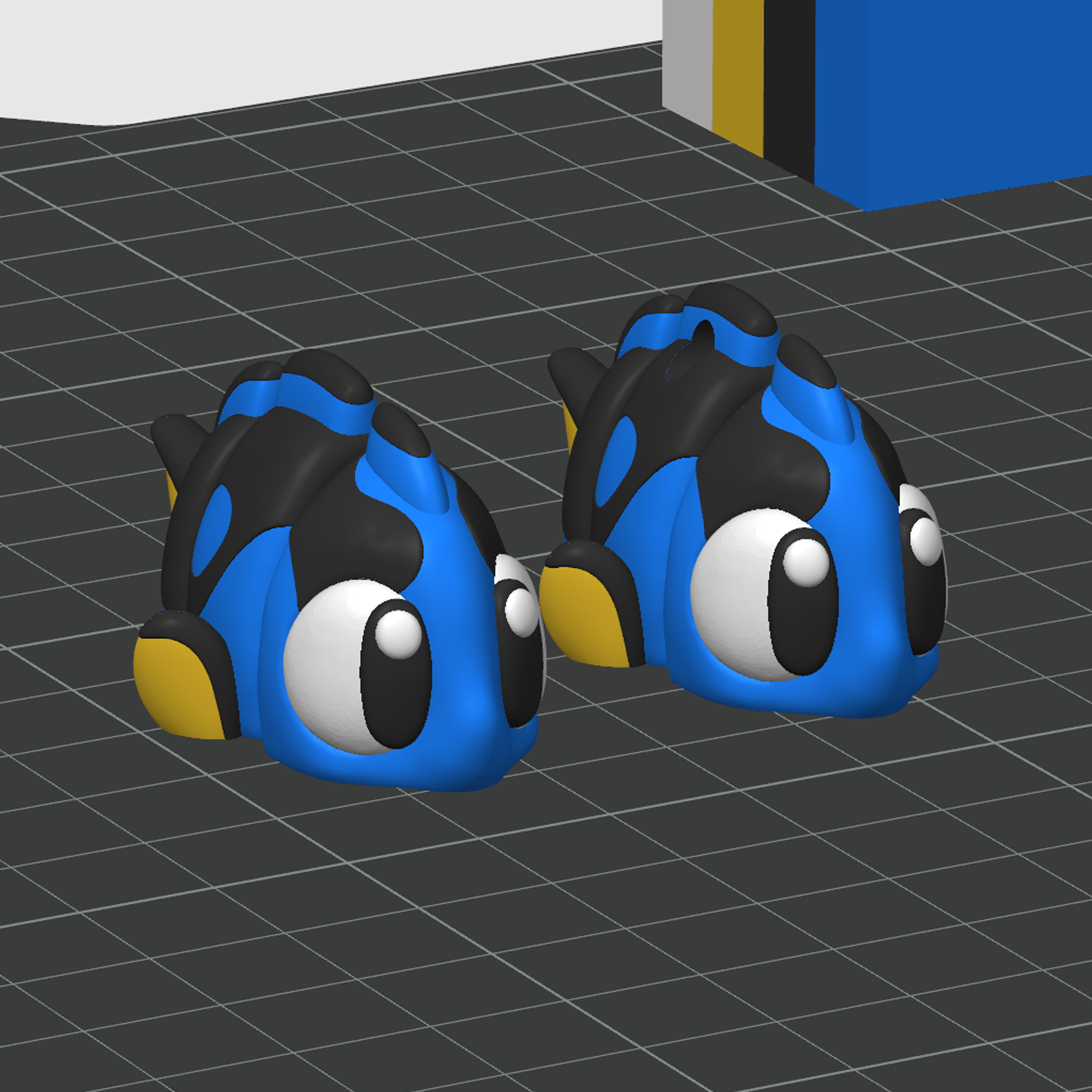 Flexi Tropical Fish 3D Printed Model