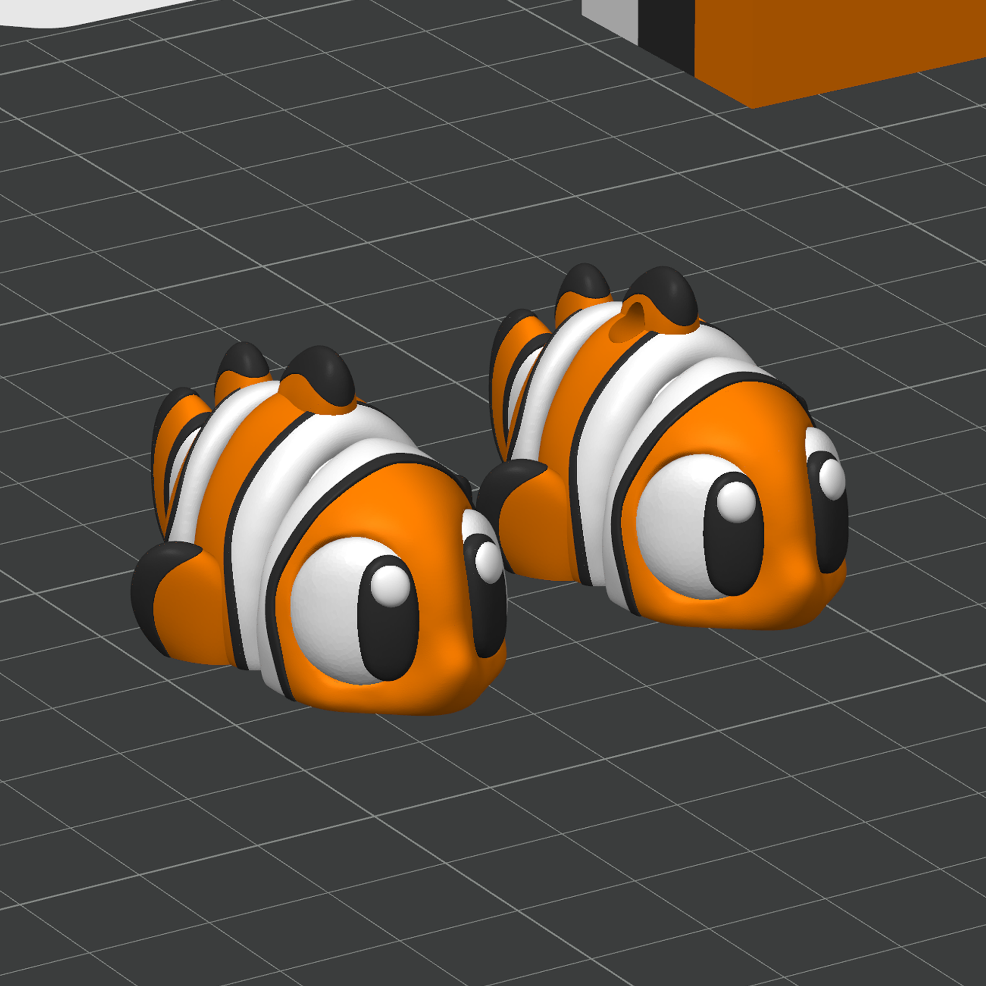 Flexi Tropical Fish 3D Printed Model