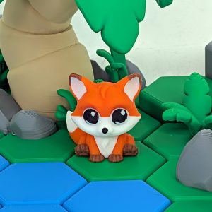 Cute Fox 3D Printed Model