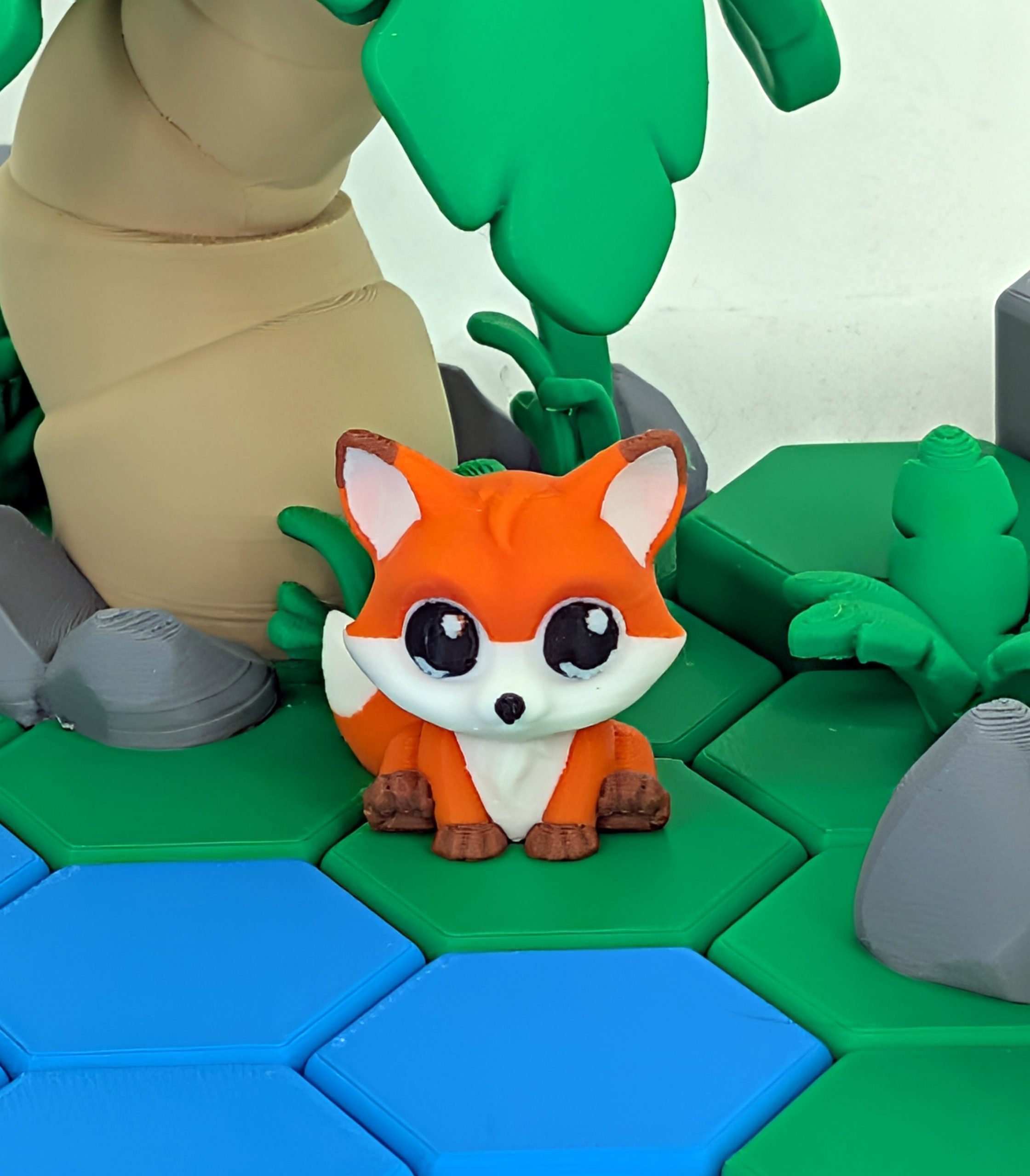 Cute Fox 3D Printed Model