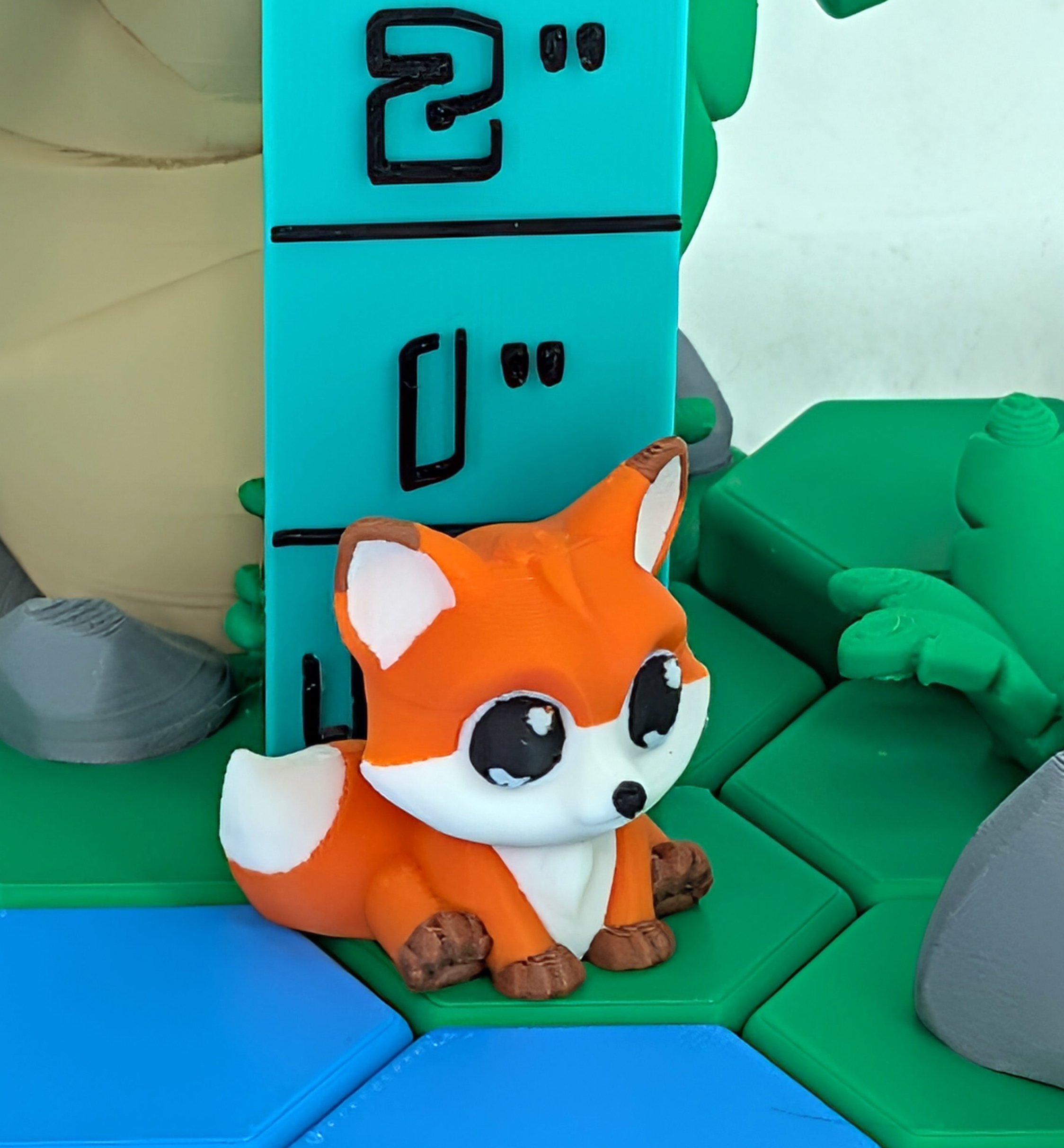 Cute Fox 3D Printed Model