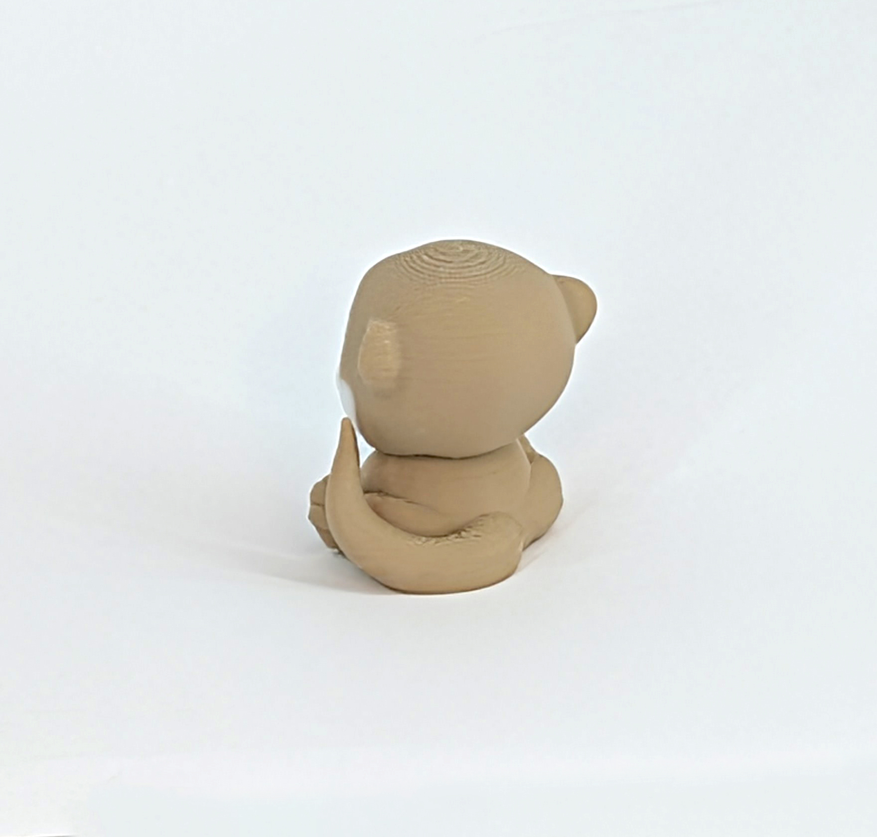Cute Otter, 3D Printed (doombellstudio) 6 Cute Otter 3D Printed Model