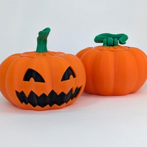 Pumpkin Jack-o'-Lantern 3D Printed Box