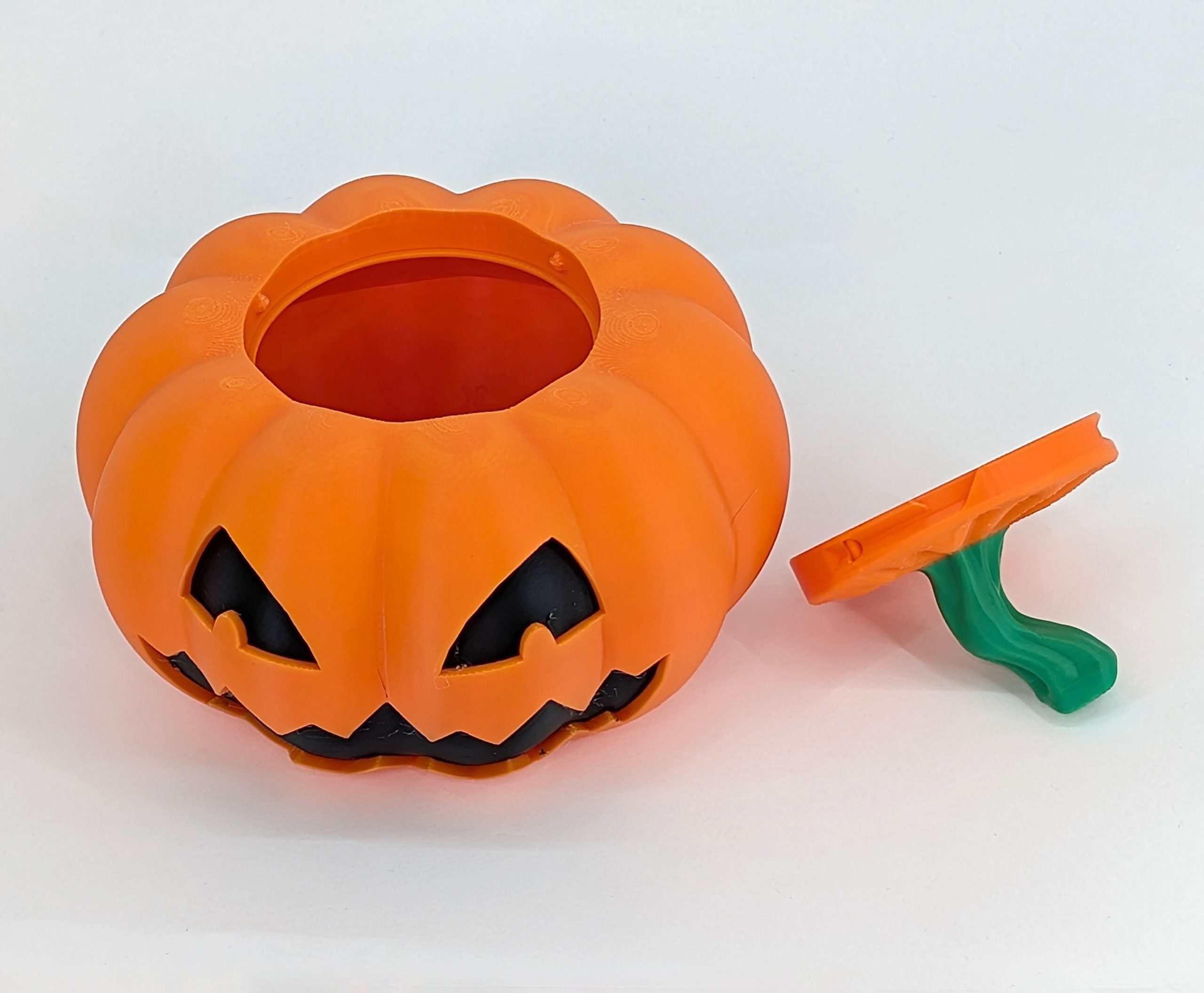 Pumpkin Jack‑o’-Lantern 3D Printed Box