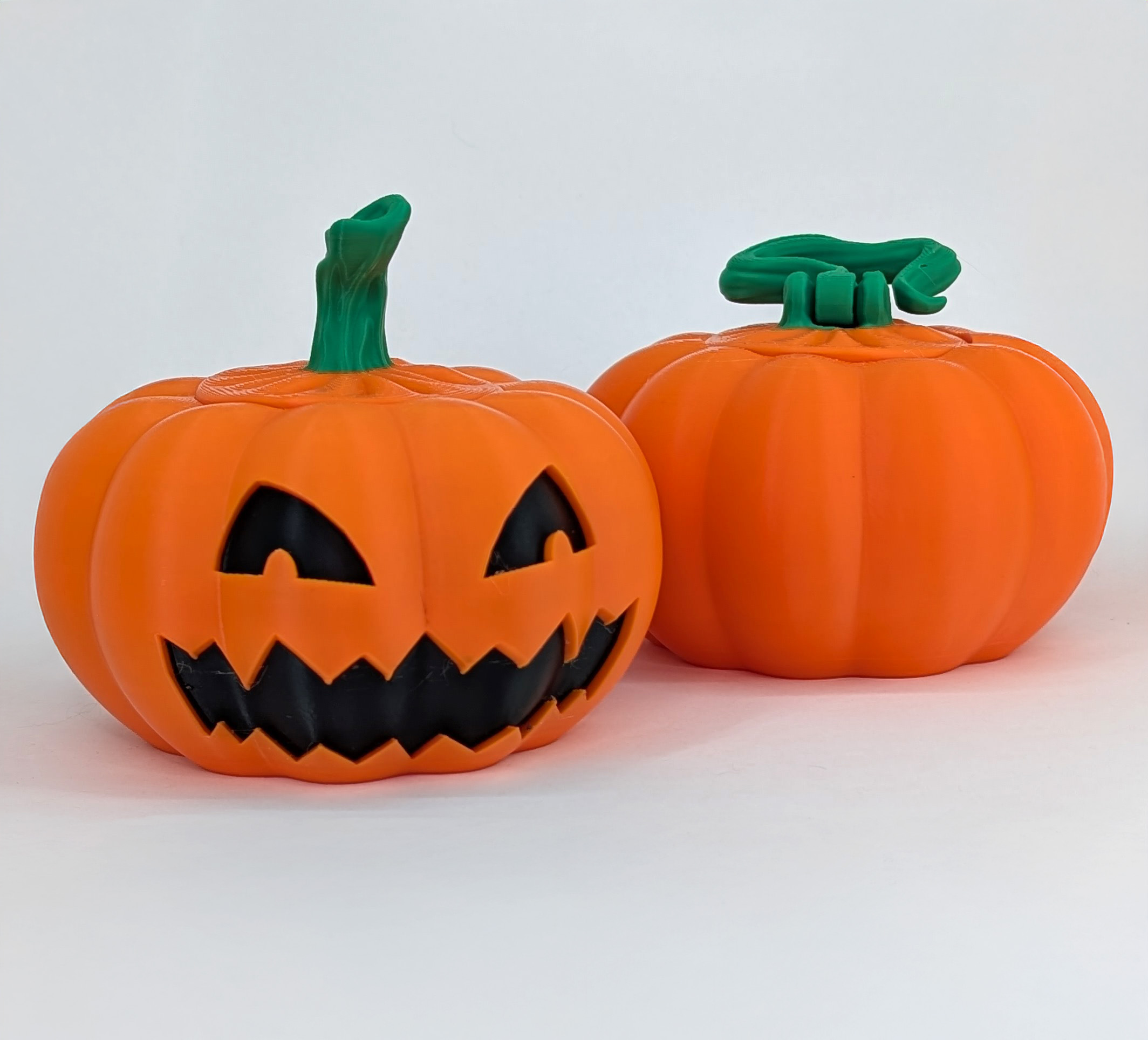 Pumpkin Jack-o'-Lantern 3D Printed Box