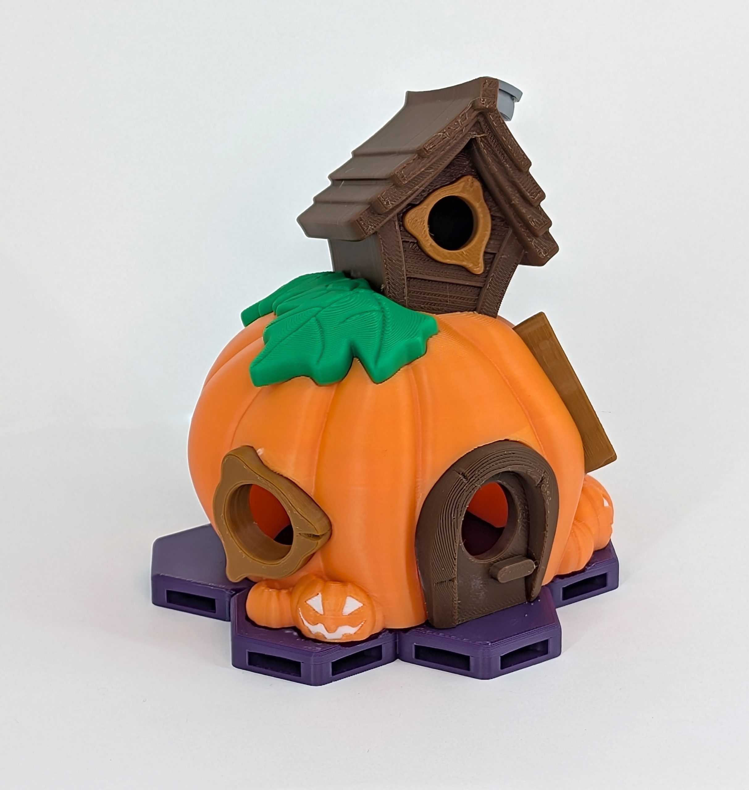 Halloween Island Habitat 3D Printed