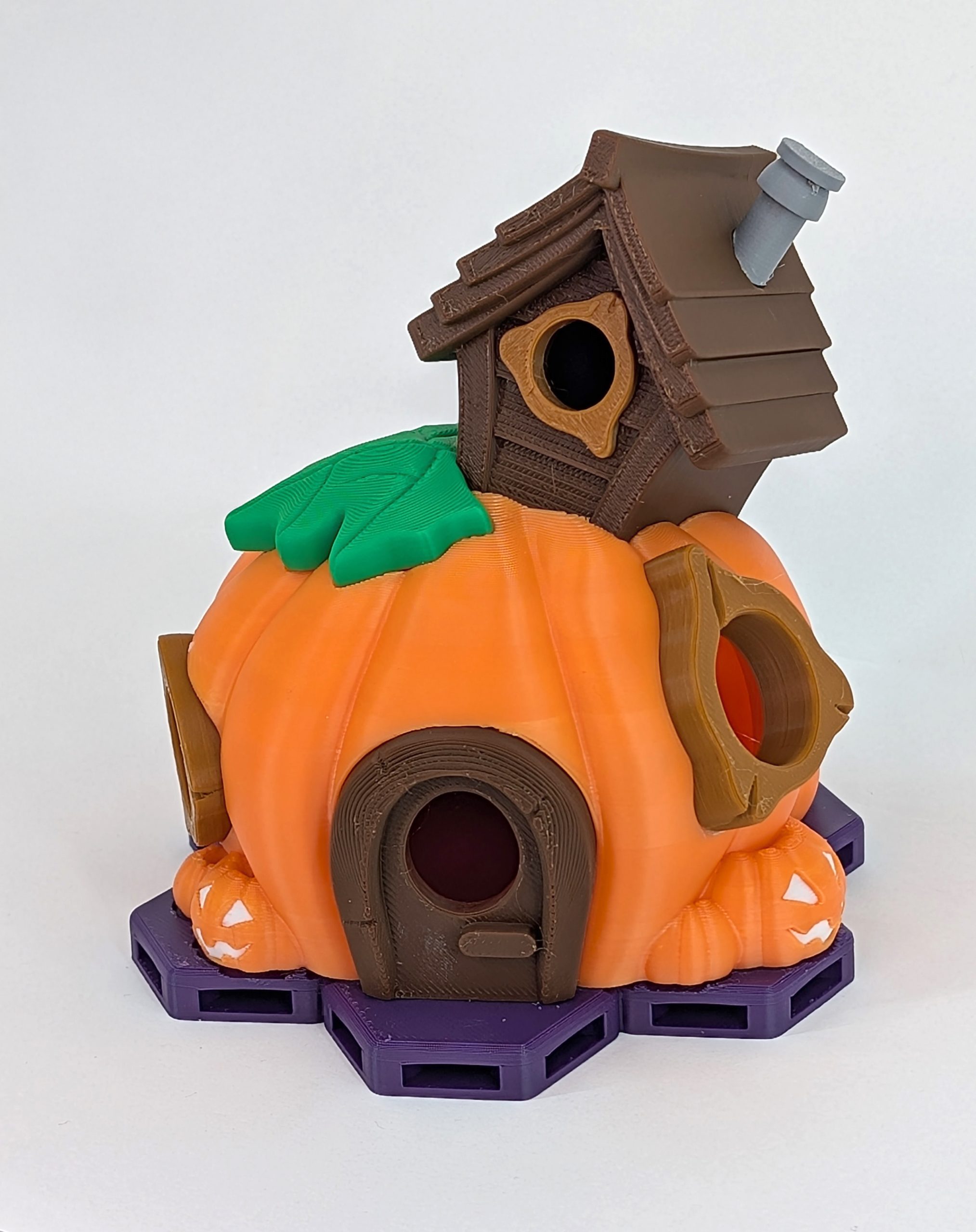 Halloween Island Habitat 3D Printed