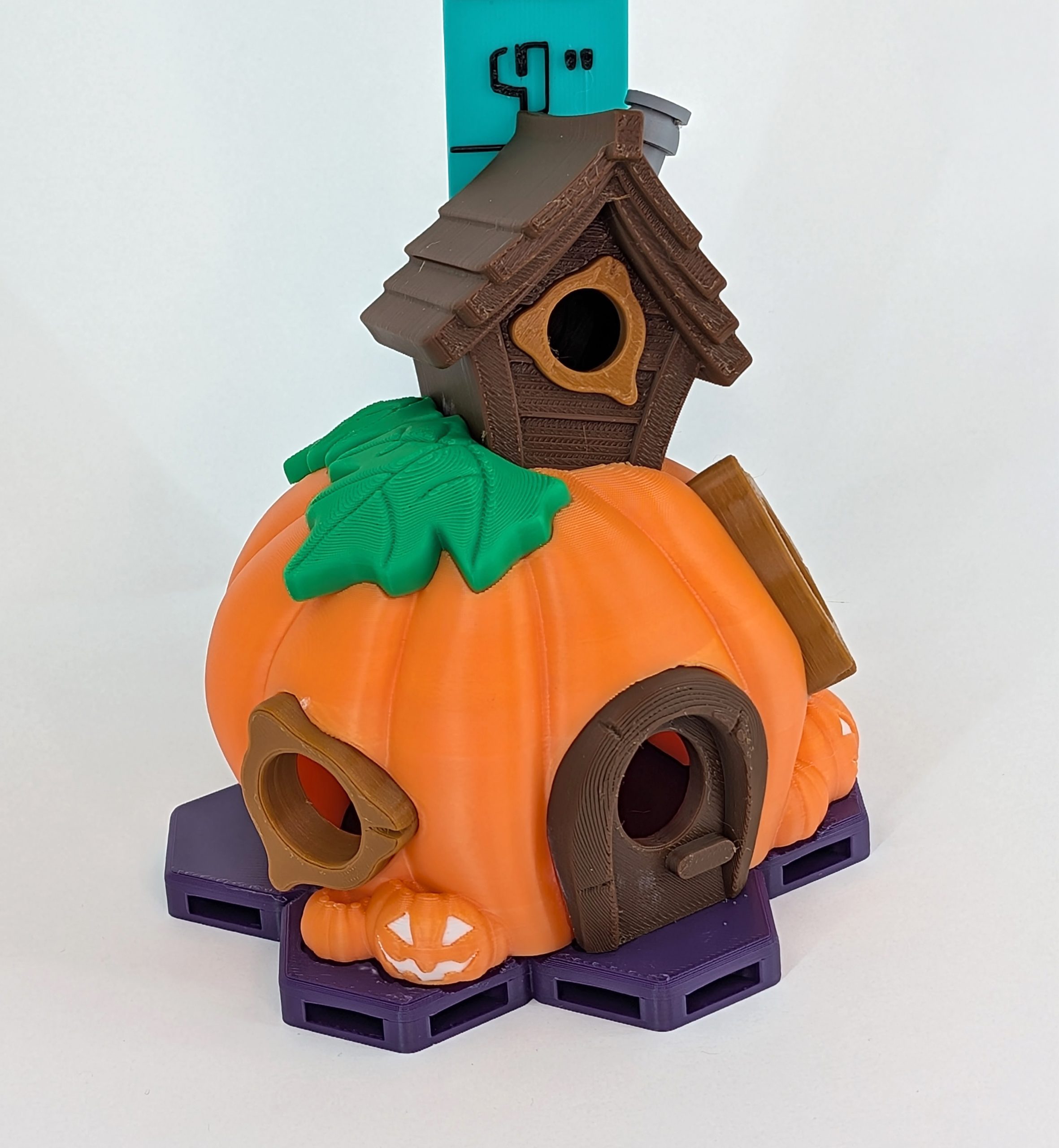 Halloween Island Habitat 3D Printed