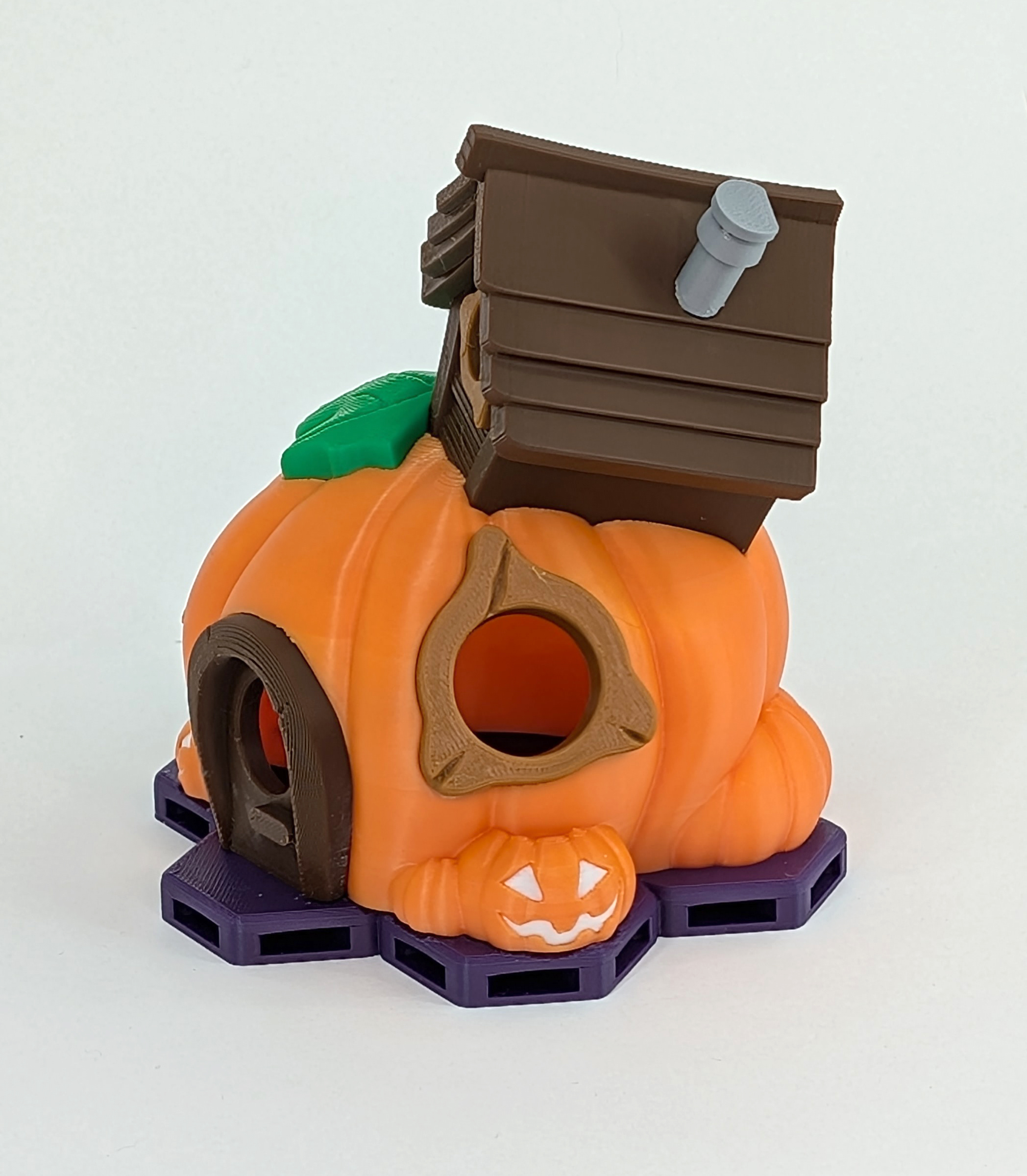 Halloween Island Habitat 3D Printed