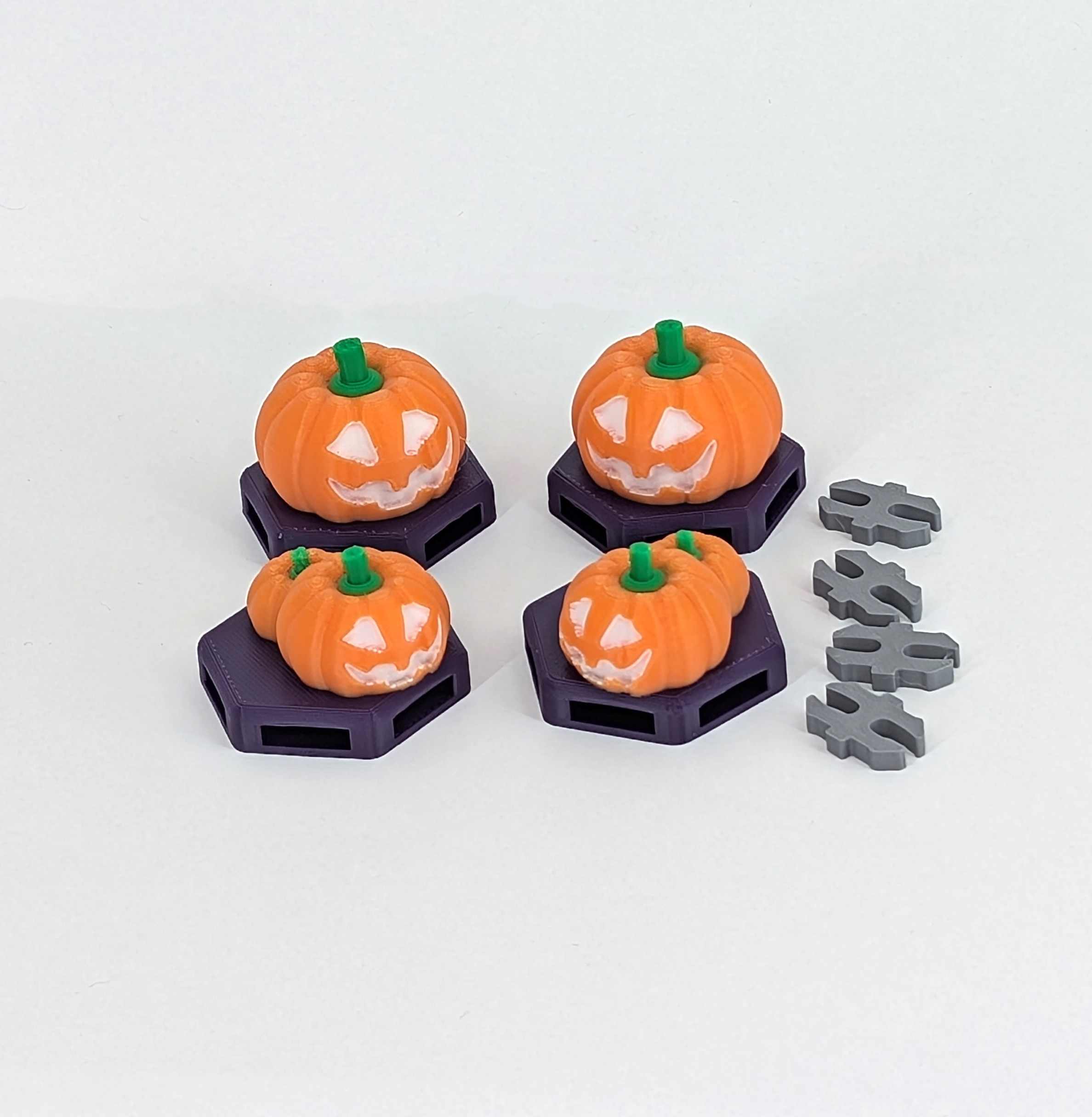 Halloween Island Habitat 3D Printed