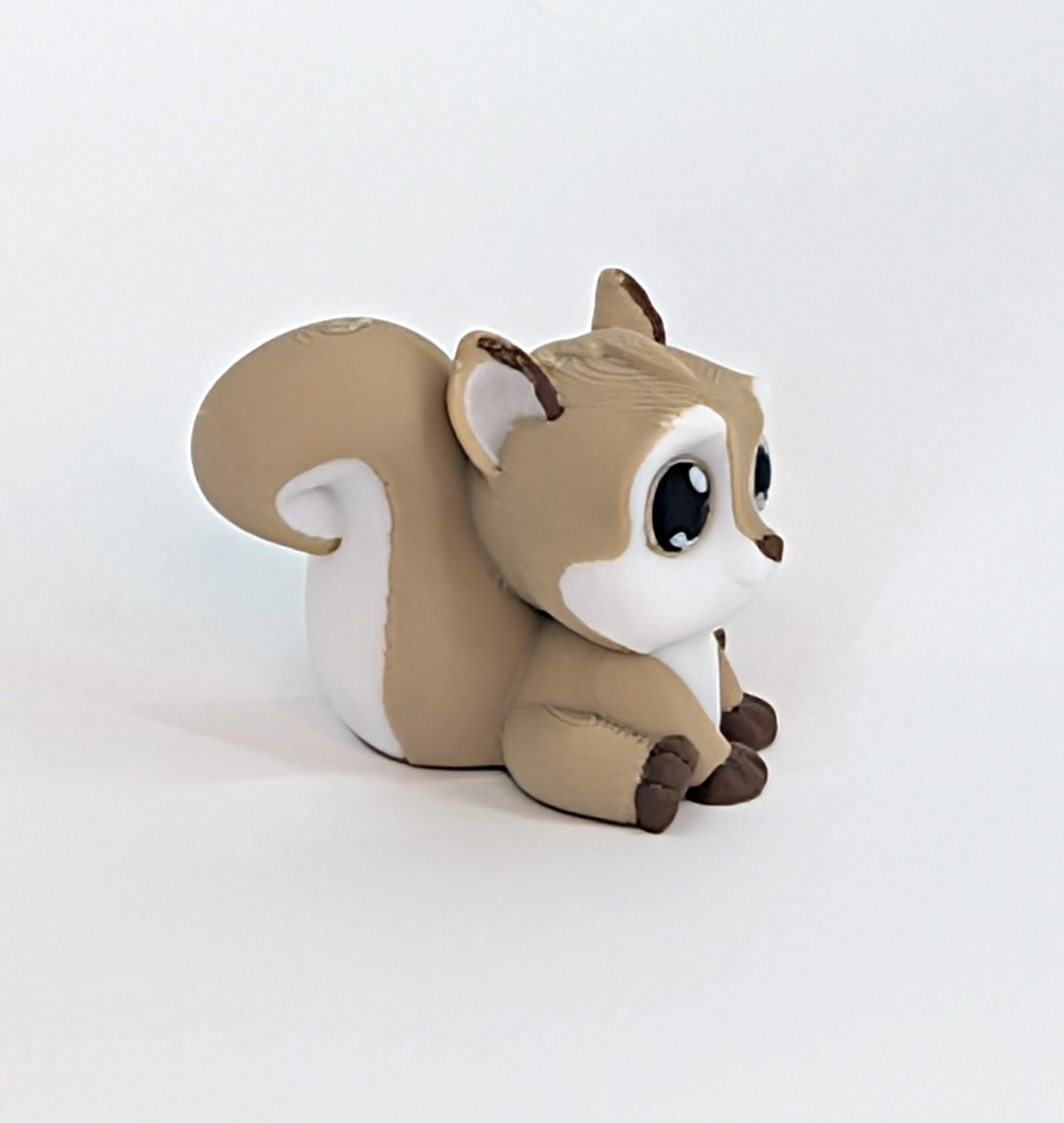 Cute Squirrel, 3D Printed Model (doombellstudio) 5 Cute Squirrel 3D Printed Model