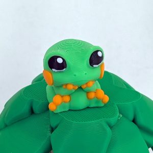Cute Tree Frog 3D Printed Model