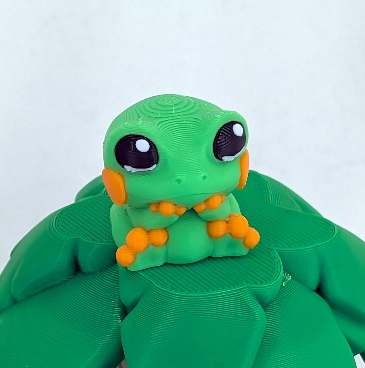 Cute Tree Frog 3D Printed Model 1 Cute Tree Frog 3D Printed Model