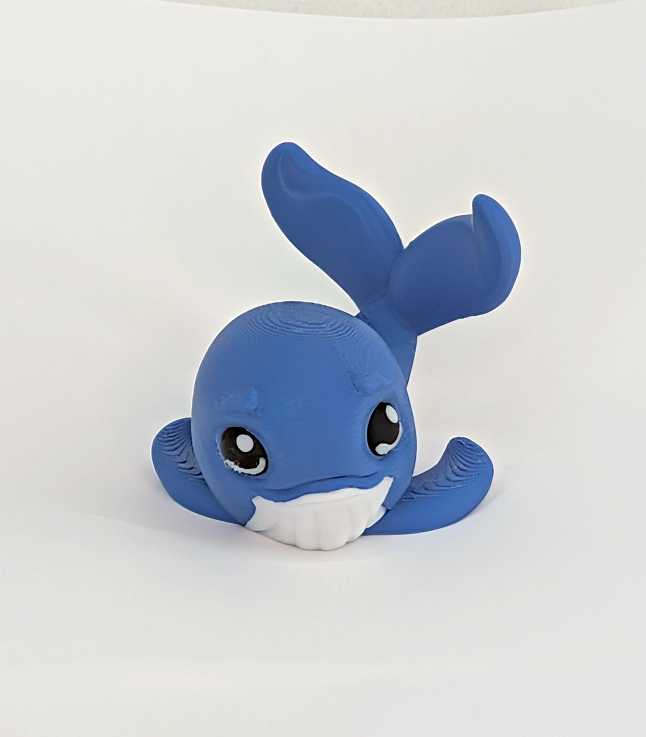 Cute Whale 3D Printed Model 2 Cute Whale 3D Printed Model