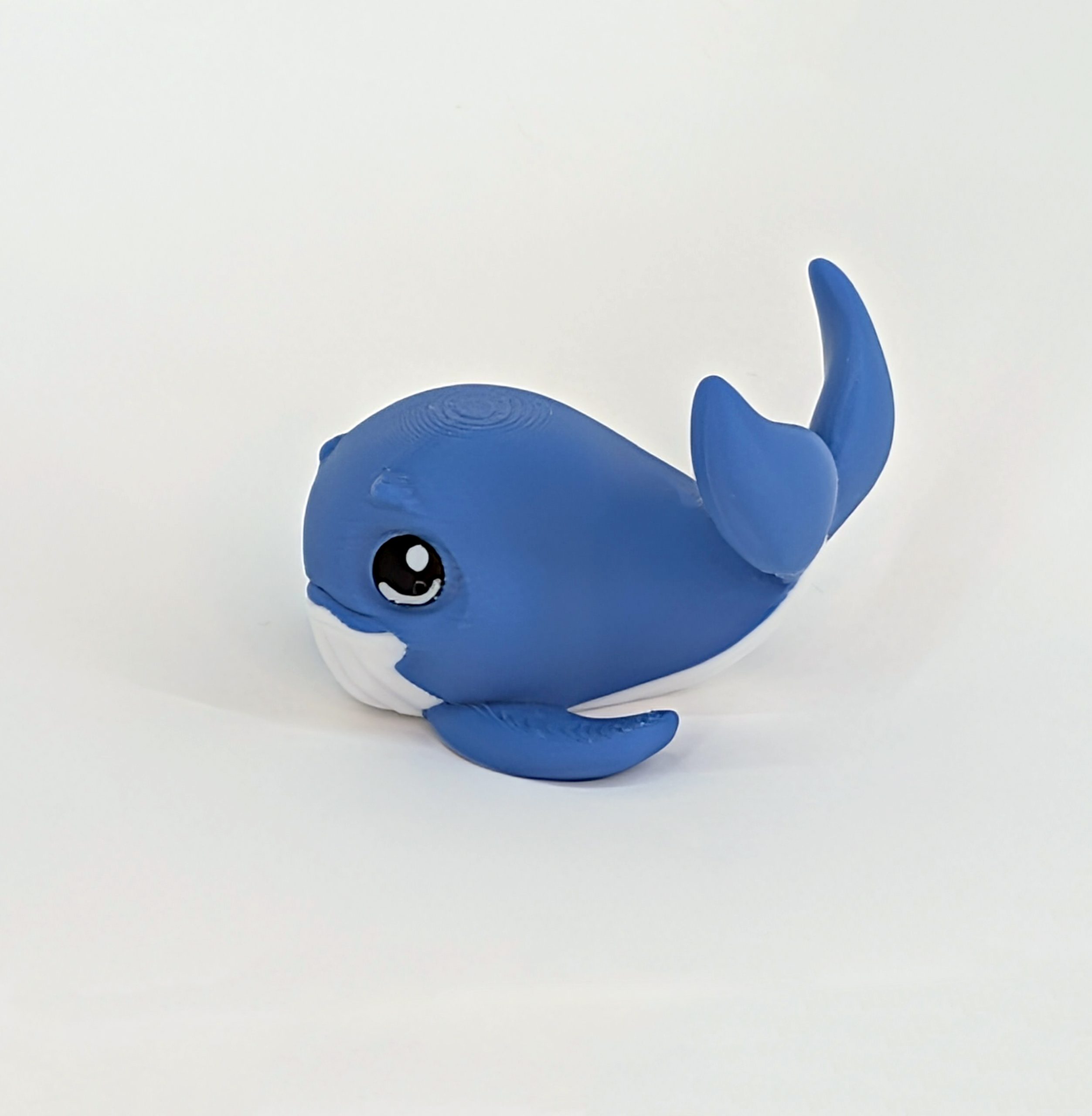 Cute Whale 3D Printed Model 4 Cute Whale 3D Printed Model