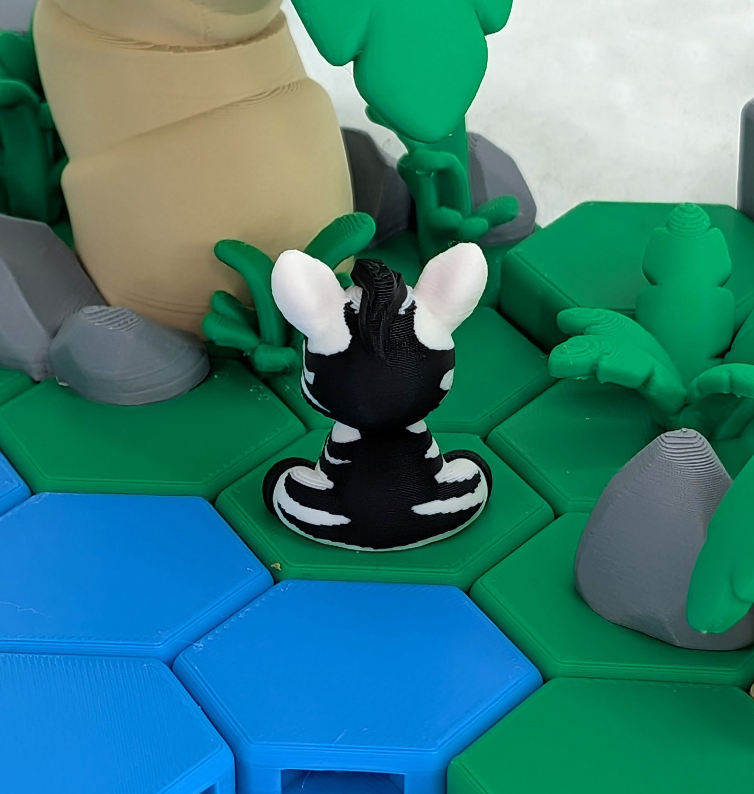 Cute Zebra 3D Printed Model 4 Cute Zebra 3D Printed Model - Image 4