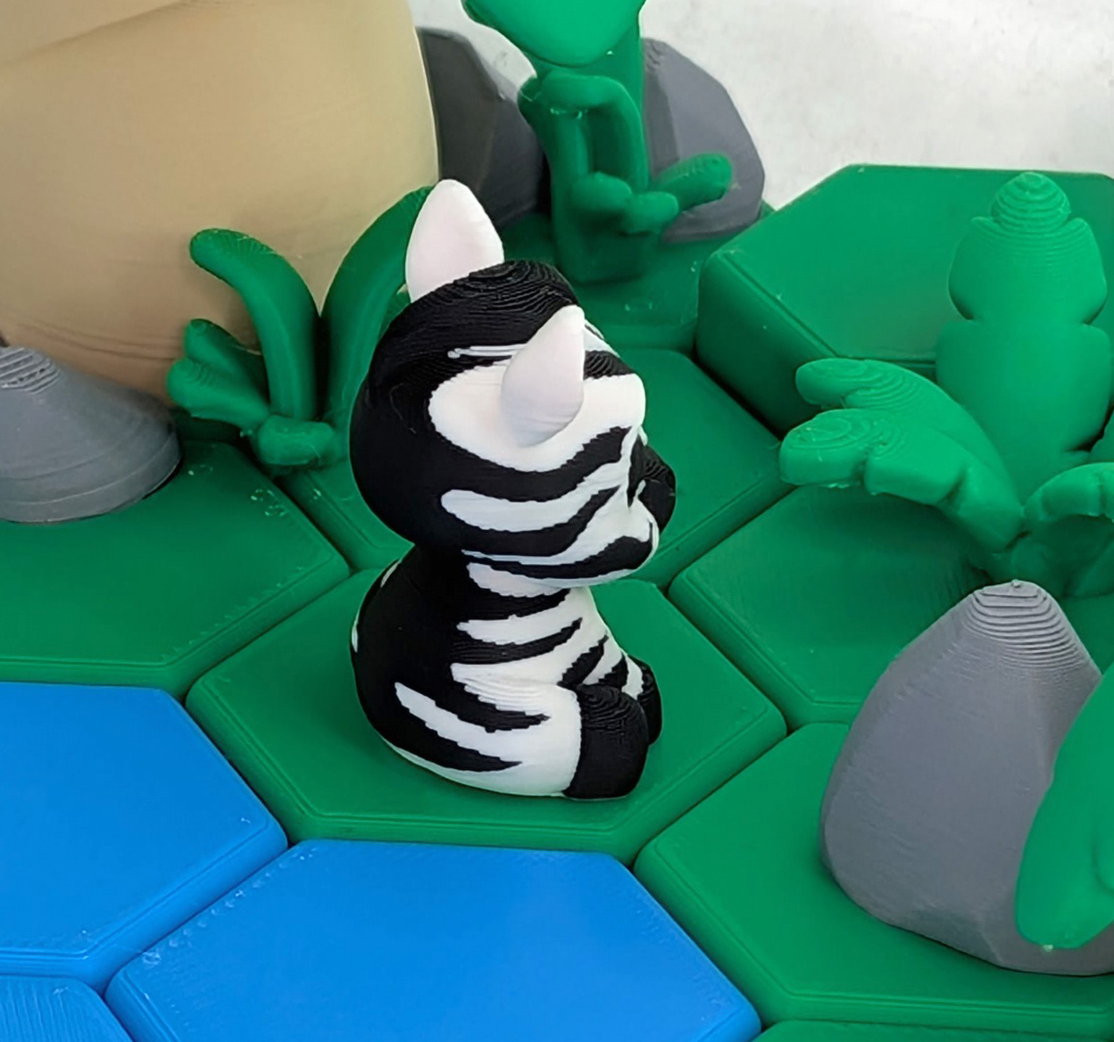 Cute Zebra 3D Printed Model 3 Cute Zebra 3D Printed Model